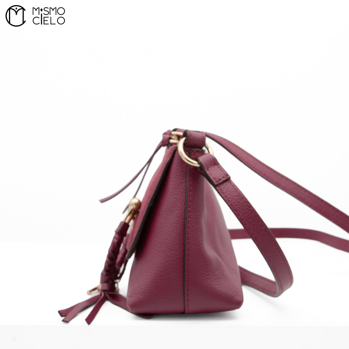 Burgundy See by Chloe Mini Joan Shoulder Bag