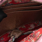 Green and Pink Zumi Quilted Shoulder Bag