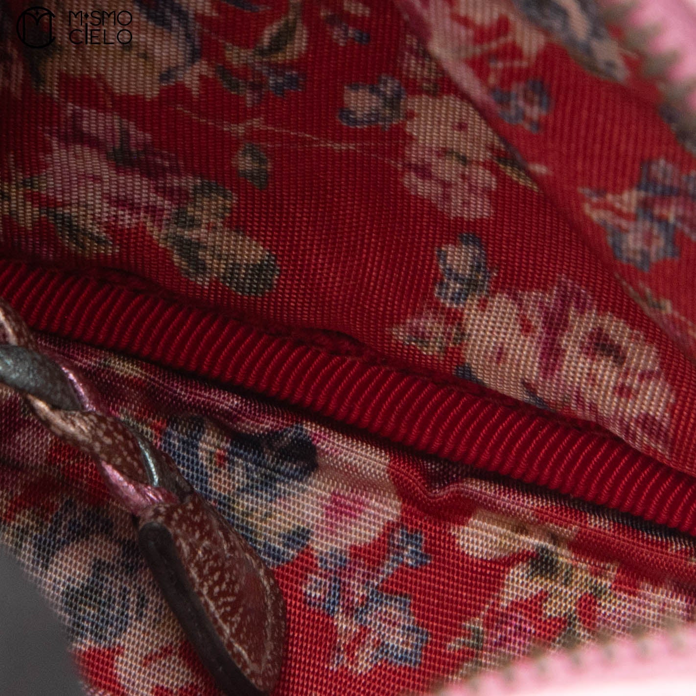 Green and Pink Zumi Quilted Shoulder Bag
