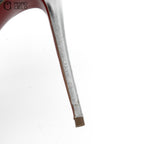 Degraqueen Embellished PVC Heels