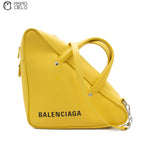 Yellow Triangle Duffle Shoulder Bag