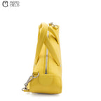 Yellow Triangle Duffle Shoulder Bag