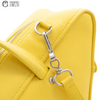 Yellow Triangle Duffle Shoulder Bag