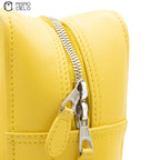 Yellow Triangle Duffle Shoulder Bag
