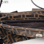 Zucca Silver Clasp Shoulder Bag Large