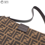 Zucca Silver Clasp Shoulder Bag Large