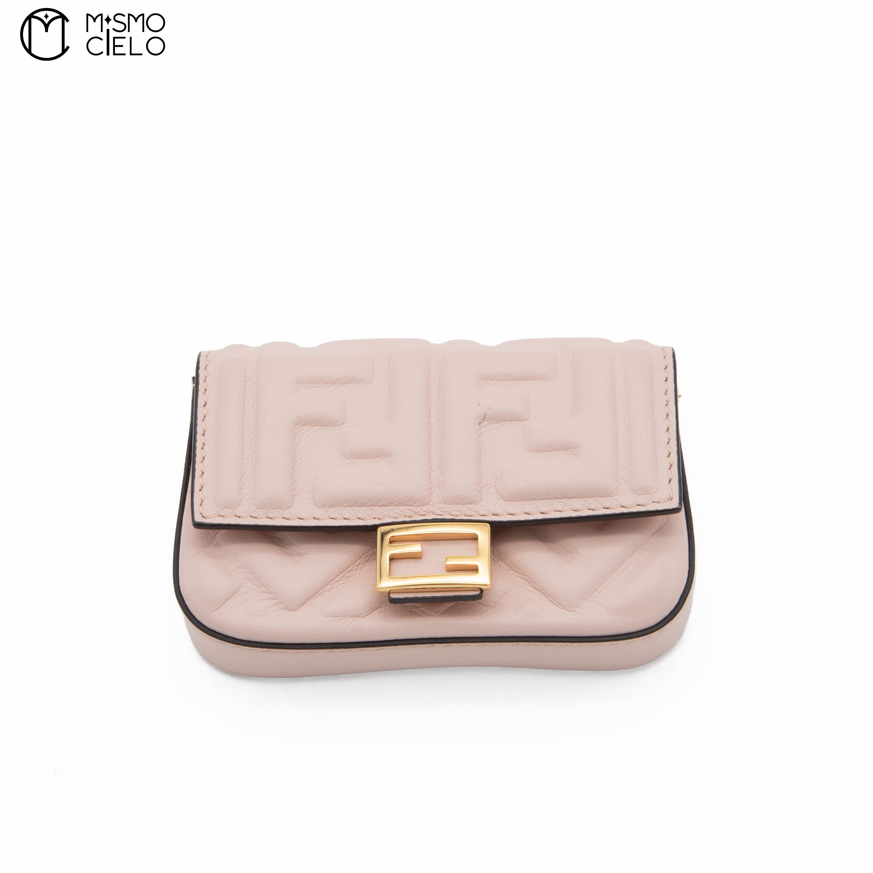 Light Beige Nano Baguette Mini Charm Bag *No Chain