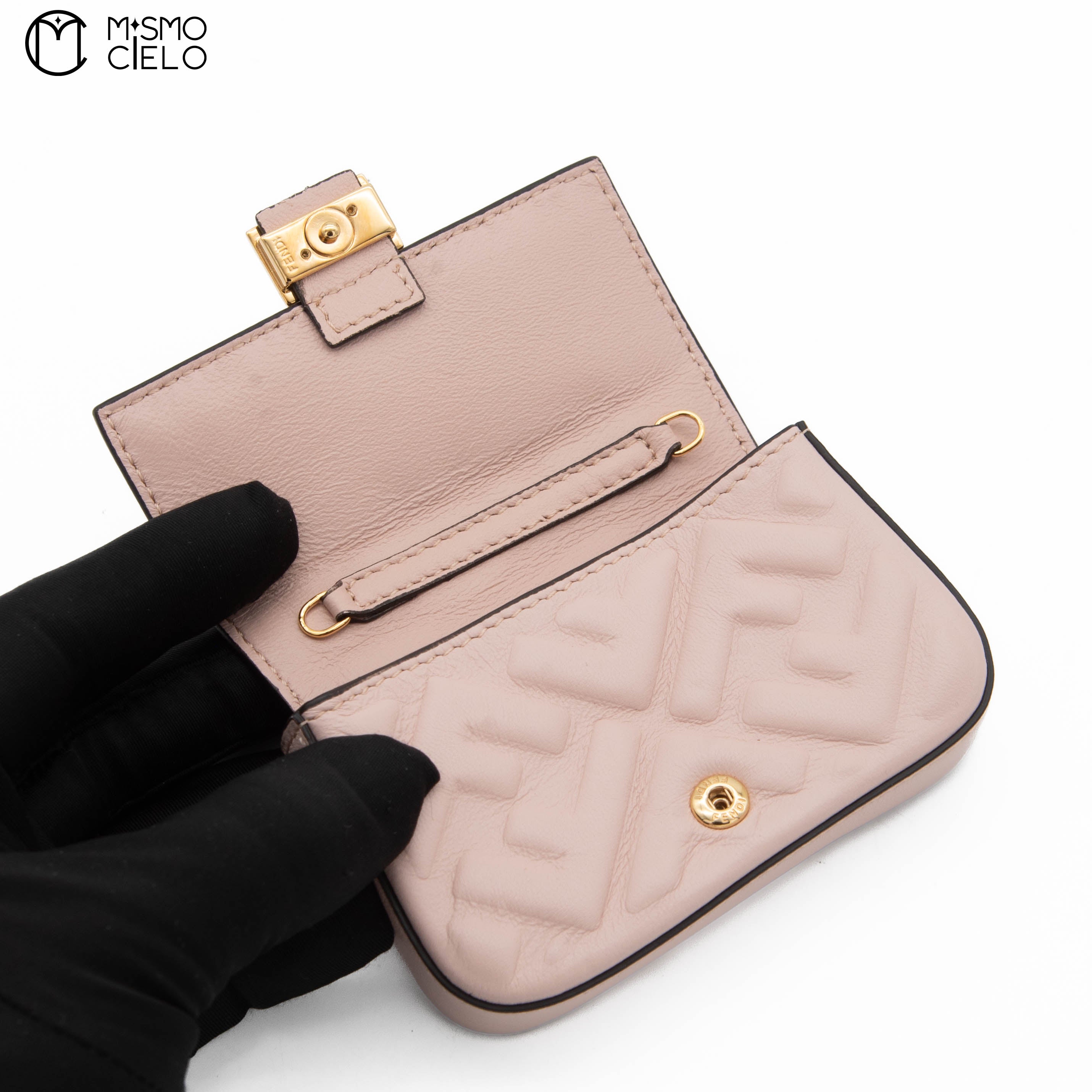 Light Beige Nano Baguette Mini Charm Bag *No Chain