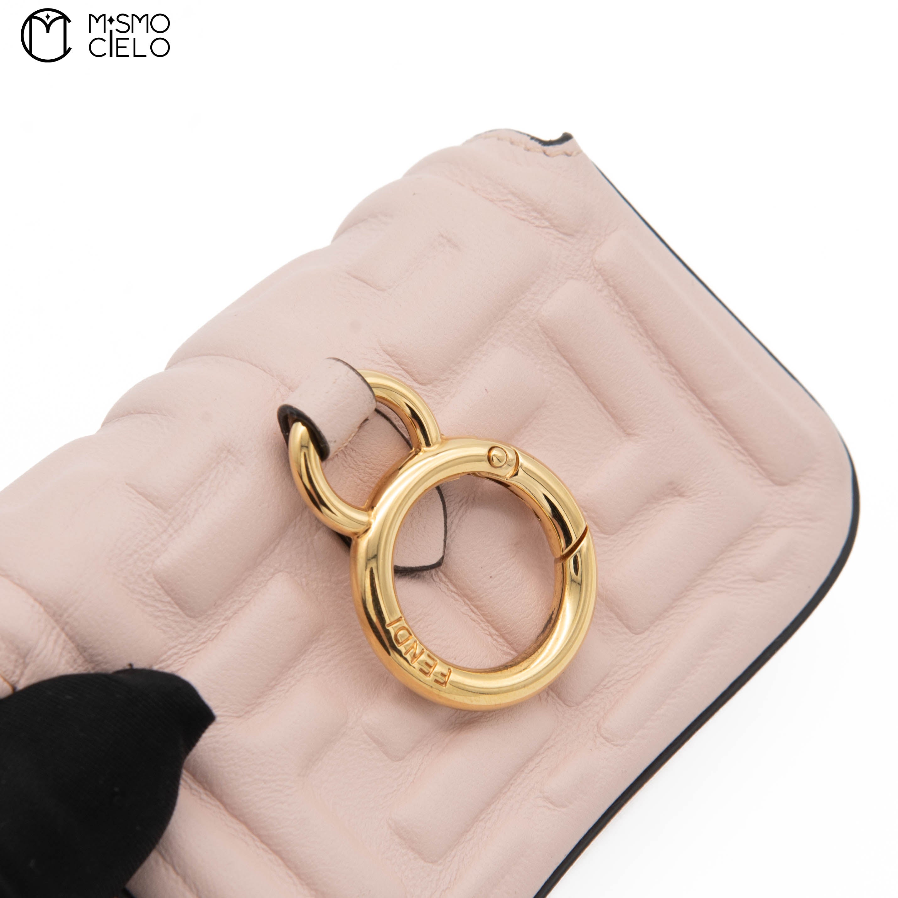 Light Beige Nano Baguette Mini Charm Bag *No Chain