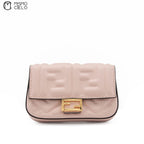 Light Beige Nano Baguette Mini Charm Bag *No Chain