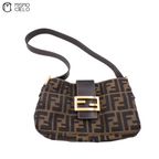 Zucca Gold Clasp Shoulder Bag Medium