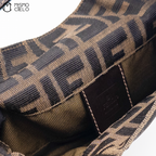 Zucca Gold Clasp Shoulder Bag Medium