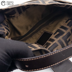 Zucca Gold Clasp Shoulder Bag Medium