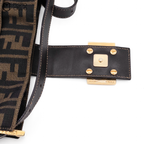 Zucca Gold Clasp Shoulder Bag Medium