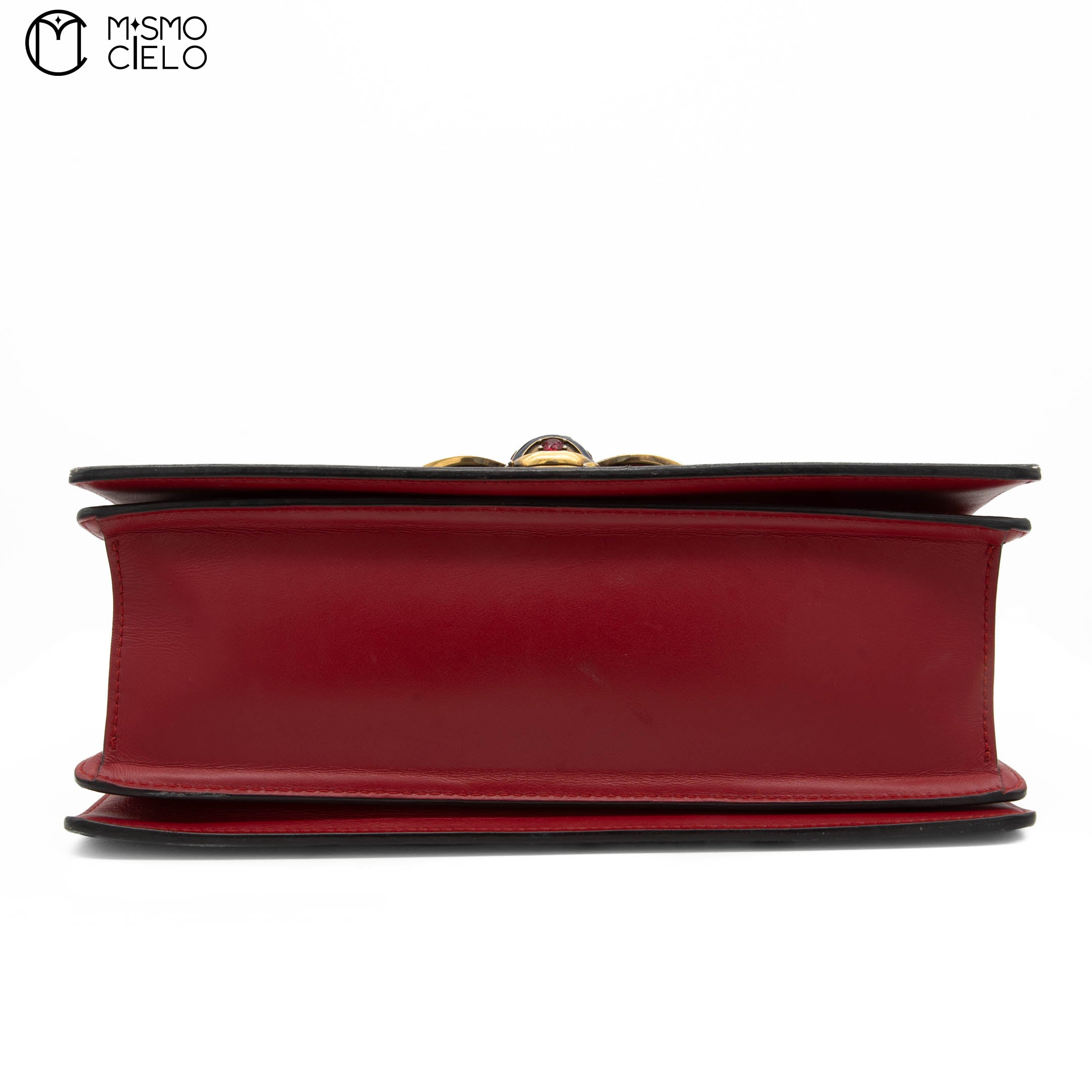 Blue Red and Cream Queen Margaret Bee Hand Bag with Strap