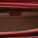 Blue Red and Cream Queen Margaret Bee Hand Bag with Strap