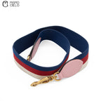 Blue Red and Cream Queen Margaret Bee Hand Bag with Strap