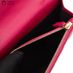Pink V Stitch Shoulder Bag