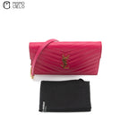 Pink V Stitch Shoulder Bag