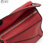 Red Mini Puzzle Bag