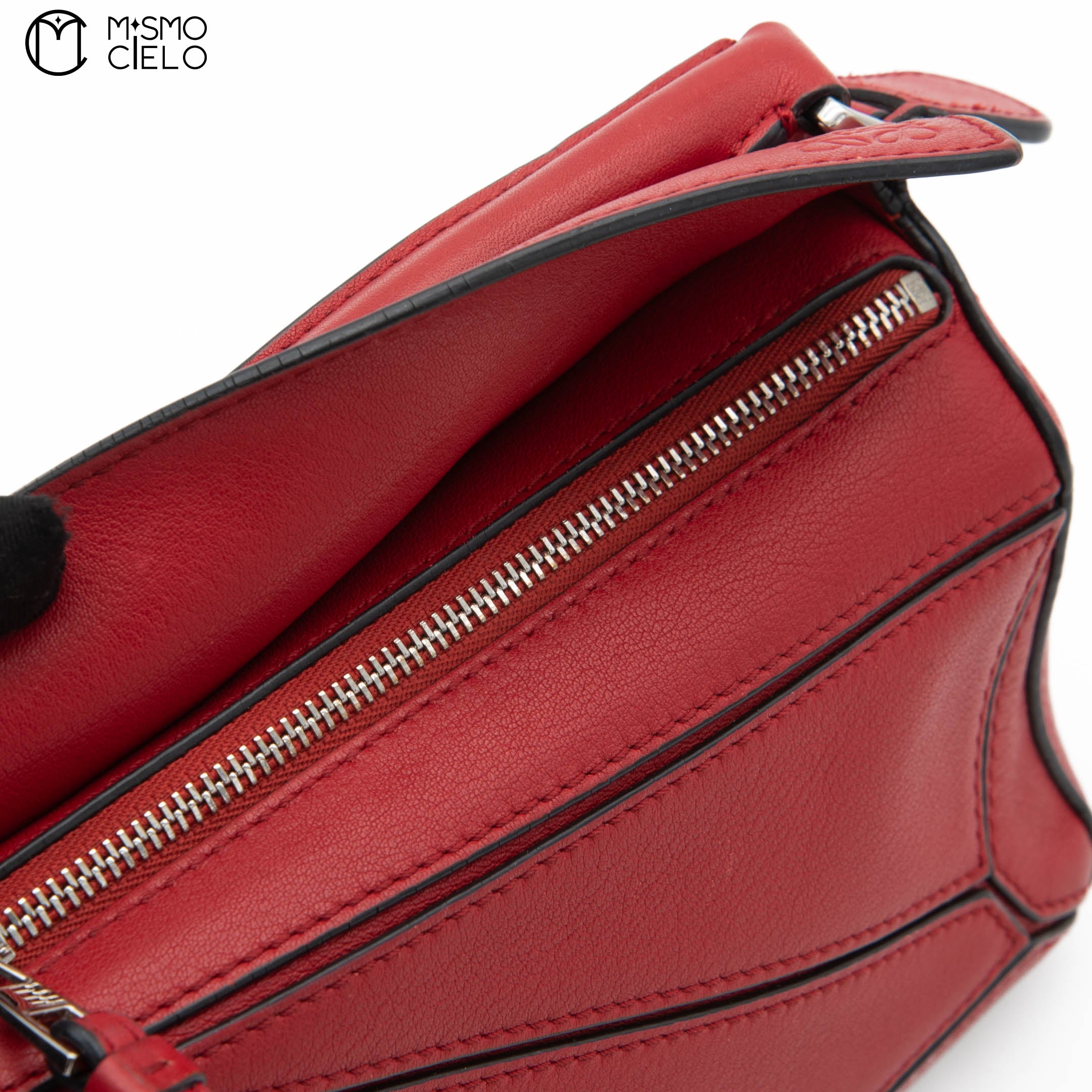 Red Mini Puzzle Bag
