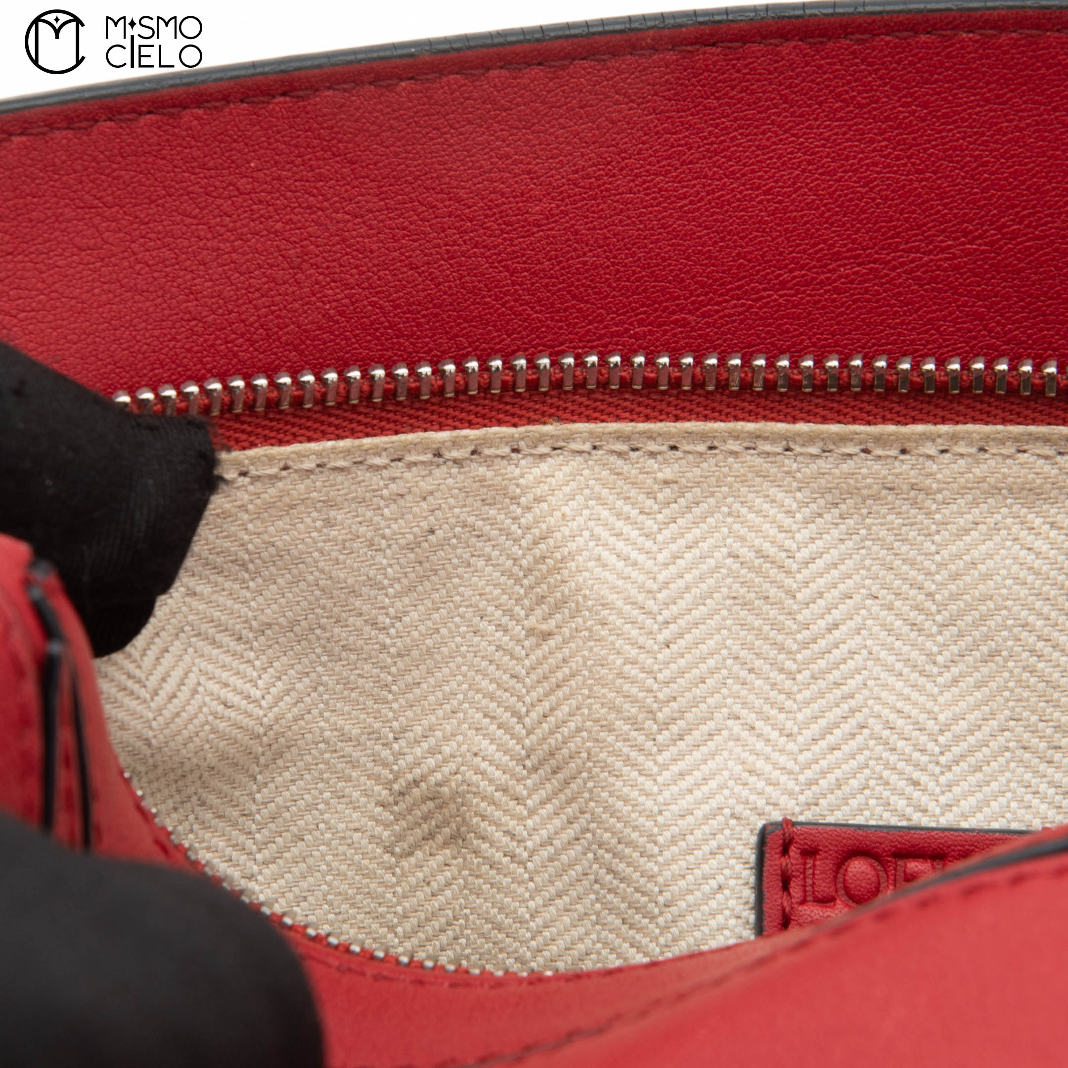 Red Mini Puzzle Bag