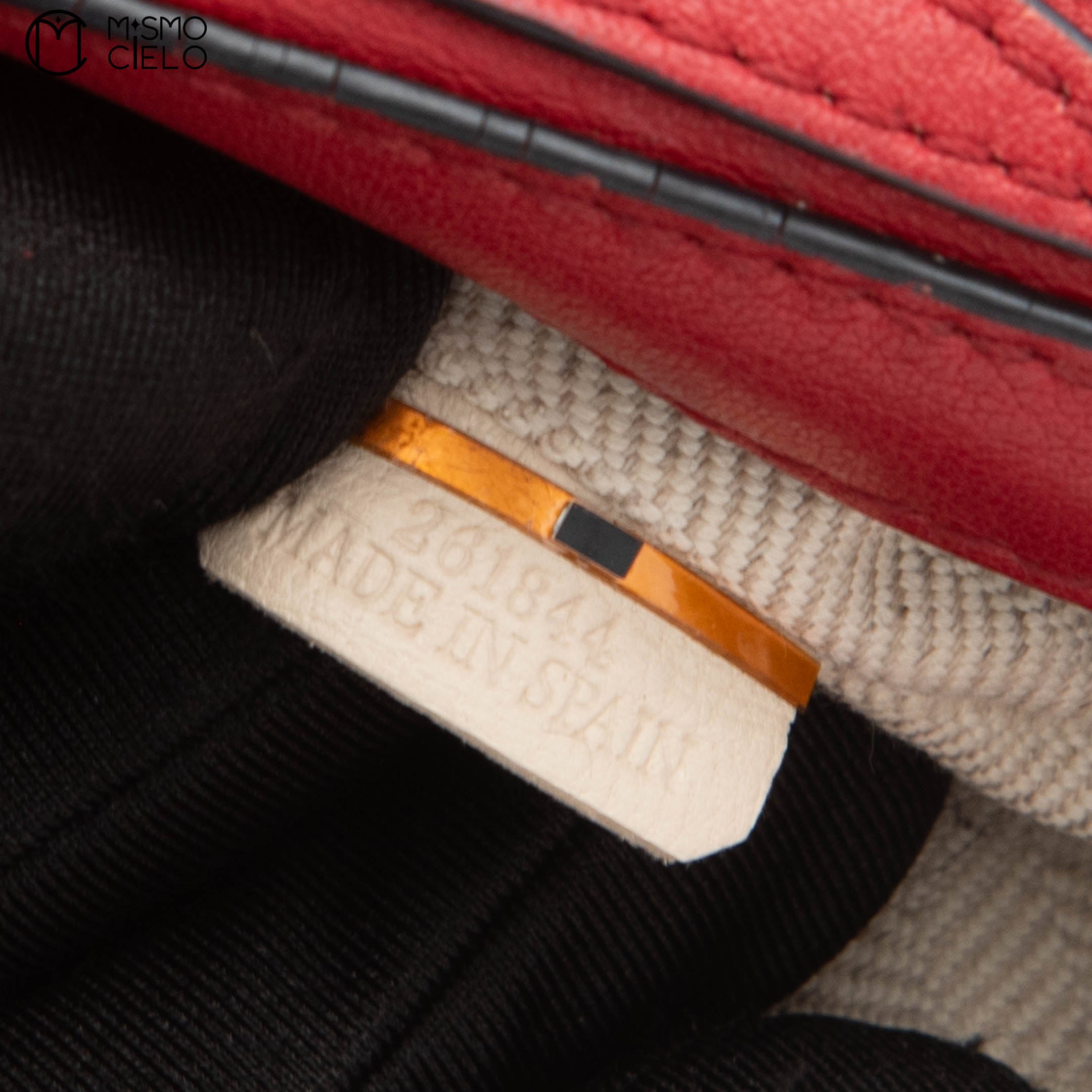 Red Mini Puzzle Bag