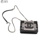 Lego Boy Enamel Leather Coco Mark Shoulder Bag