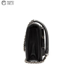 Lego Boy Enamel Leather Coco Mark Shoulder Bag