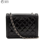 Lego Boy Enamel Leather Coco Mark Shoulder Bag