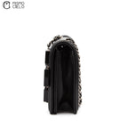 Lego Boy Enamel Leather Coco Mark Shoulder Bag