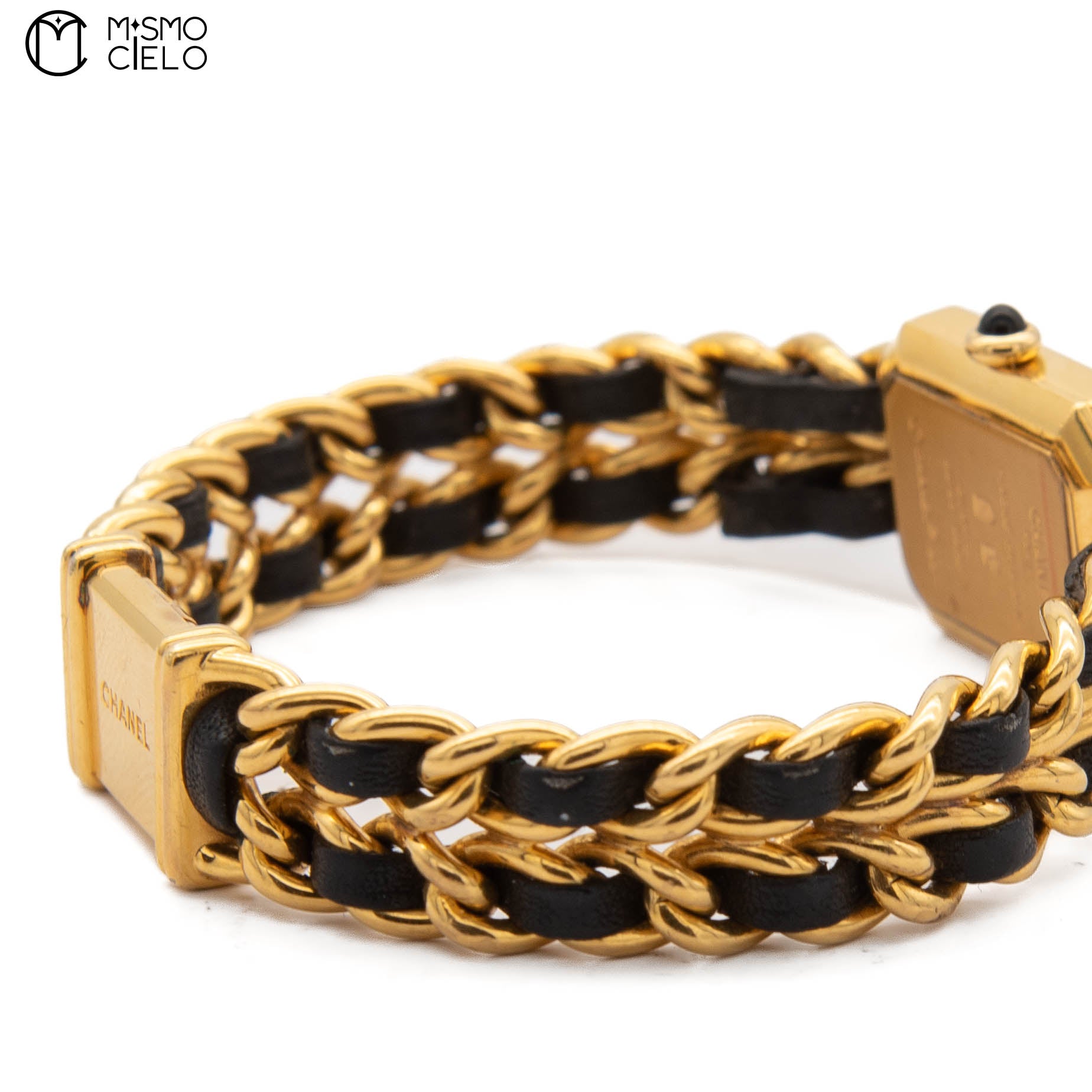 Premiere Black and Gold Quartz H001 Watch Size XL