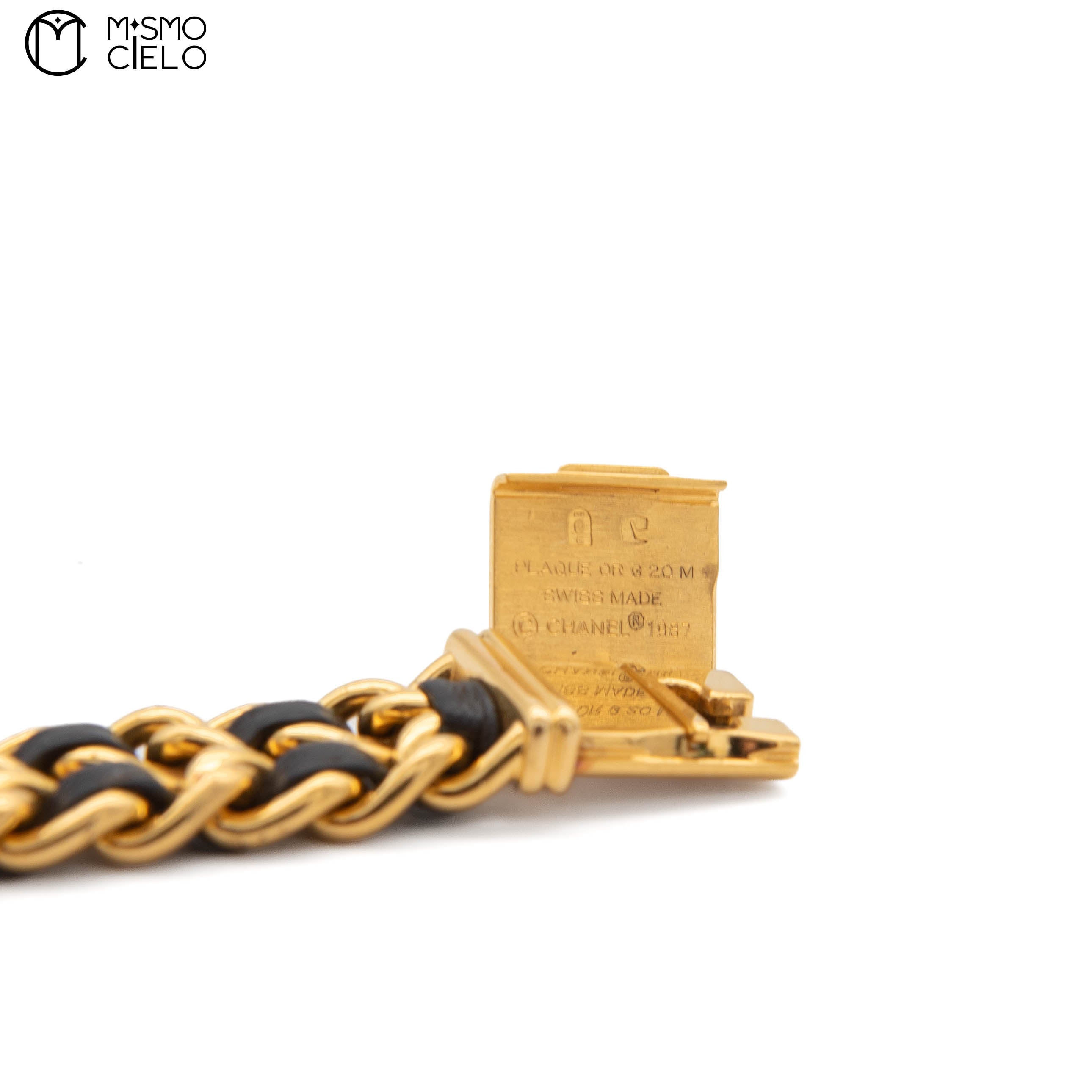 Premiere Black and Gold Quartz H001 Watch Size XL