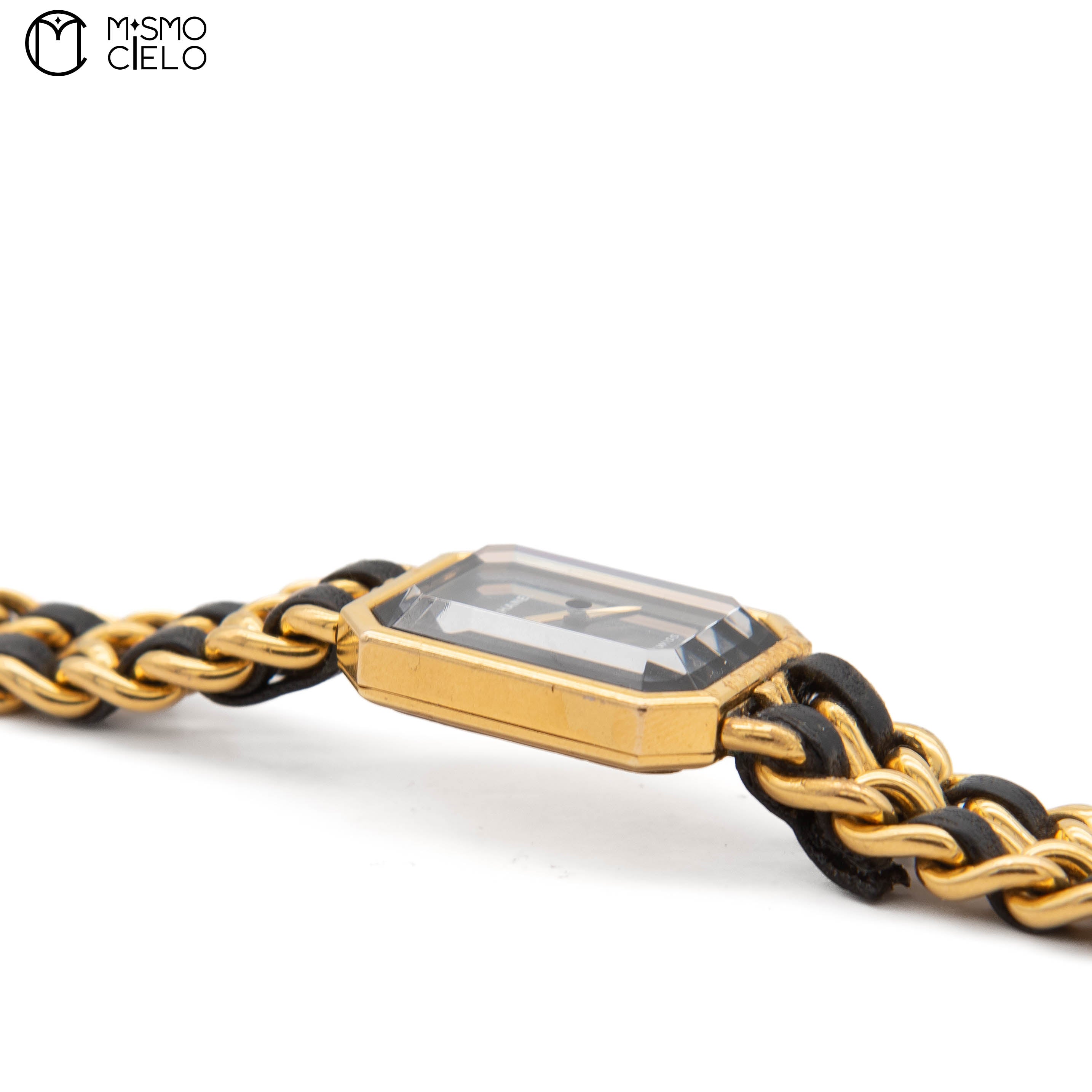 Premiere Black and Gold Quartz H001 Watch Size XL