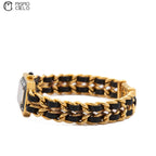 Premiere Black and Gold Quartz H001 Watch Size XL