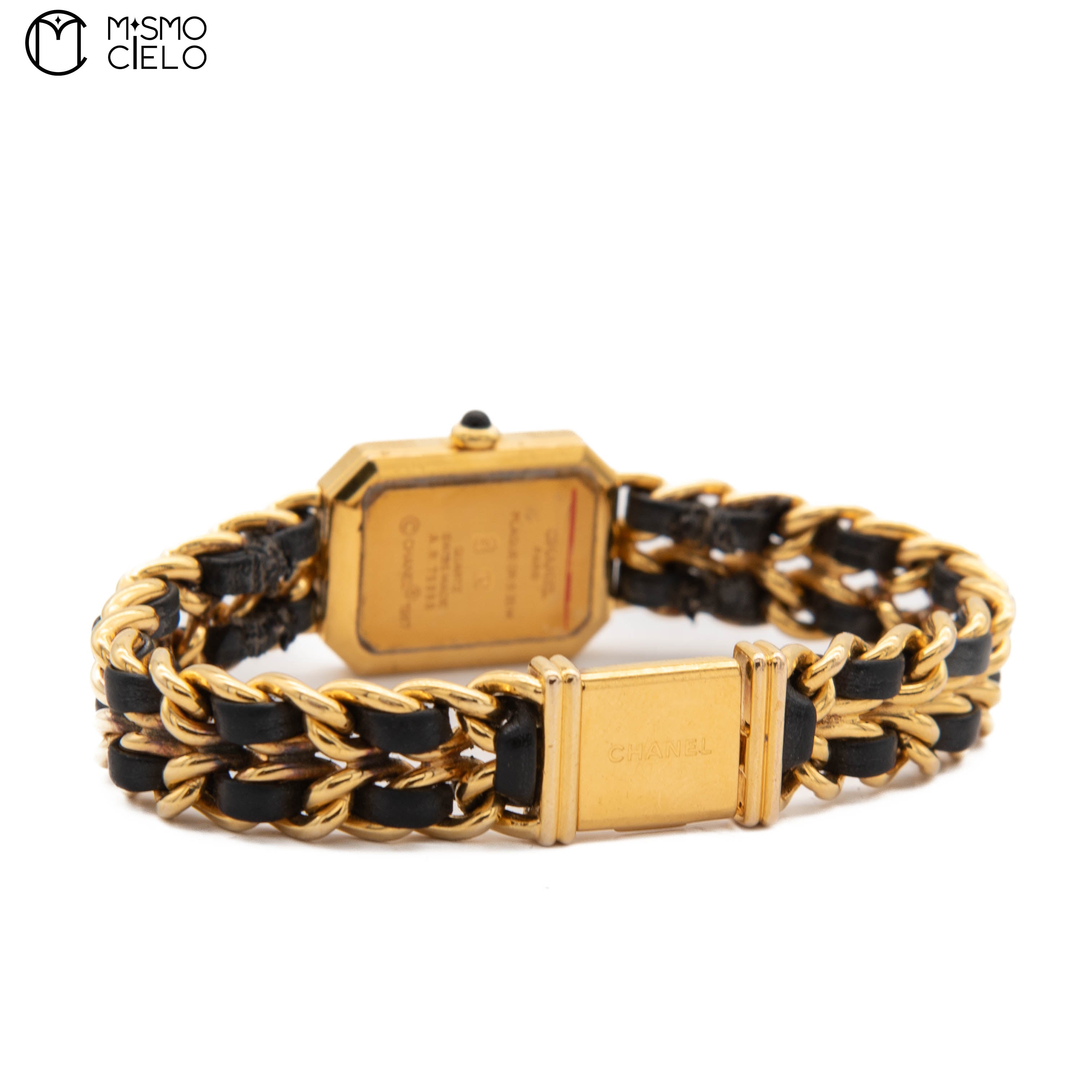 Premiere Black and Gold Quartz H001 Watch Size XL