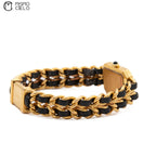 Premiere Black and Gold Quartz H001 Watch Size XL