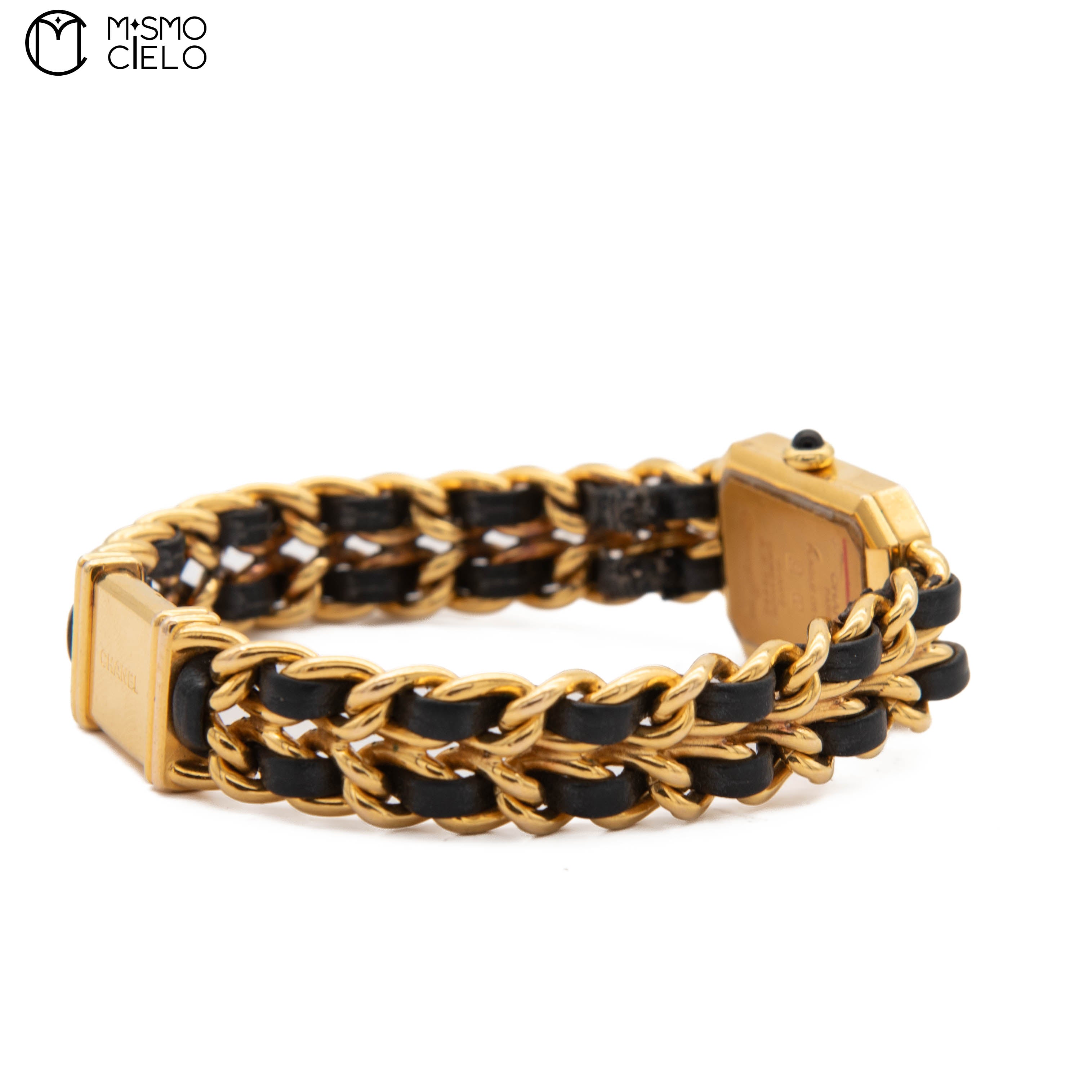 Premiere Black and Gold Quartz H001 Watch Size XL