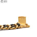 Premiere Black and Gold Quartz H001 Watch Size XL