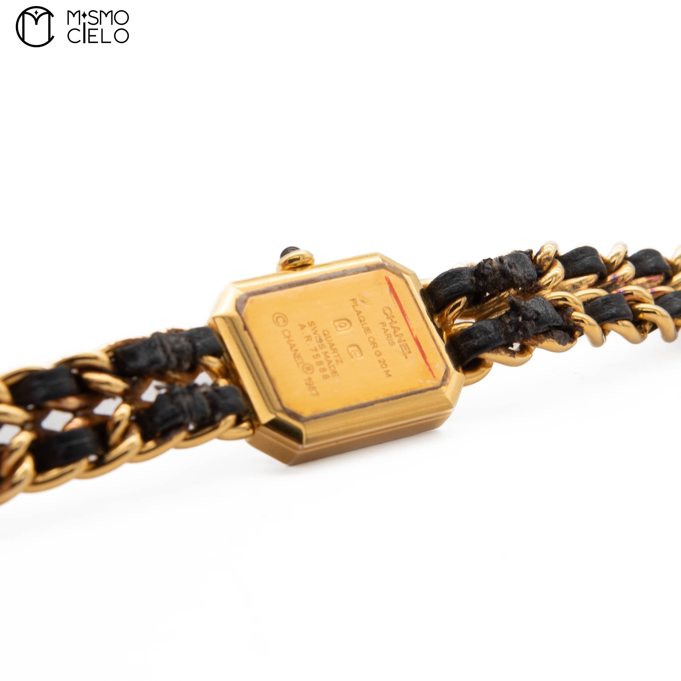 Premiere Black and Gold Quartz H001 Watch Size XL