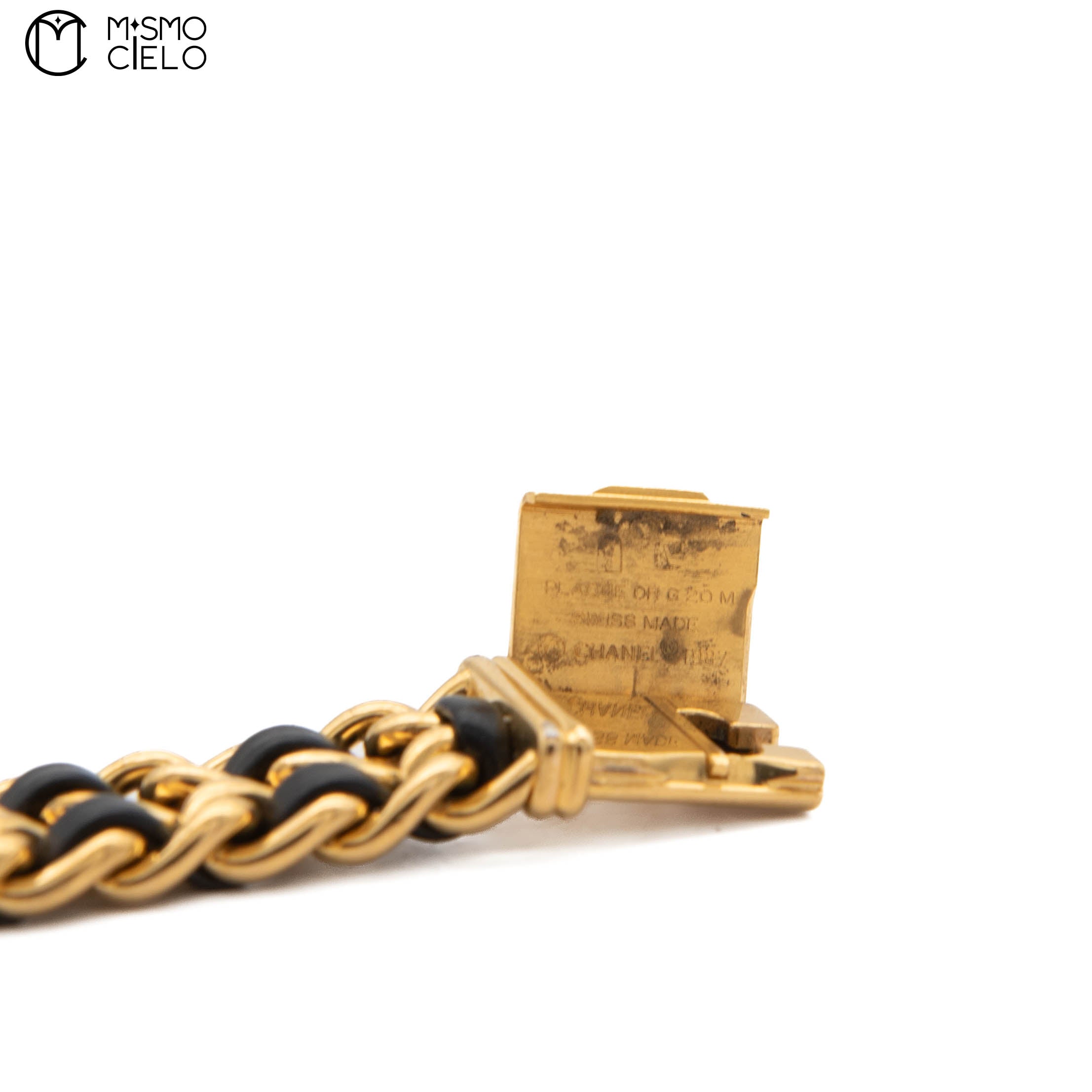 Premiere Black and Gold Quartz H001 Watch Size L