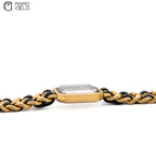 Premiere Black and Gold Quartz H001 Watch Size L