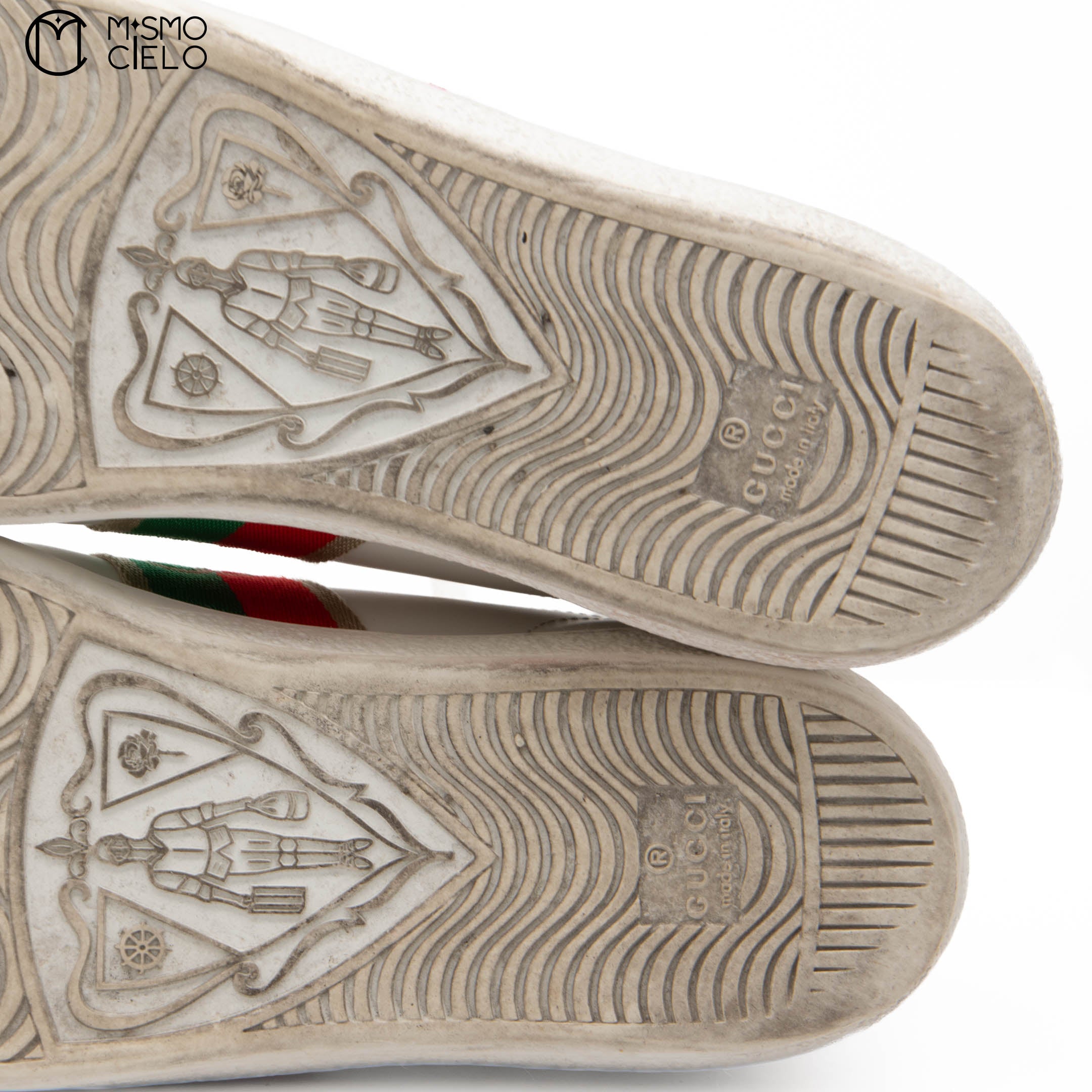 Ace Interlocking GG Sneakers Model 645767 Size 38