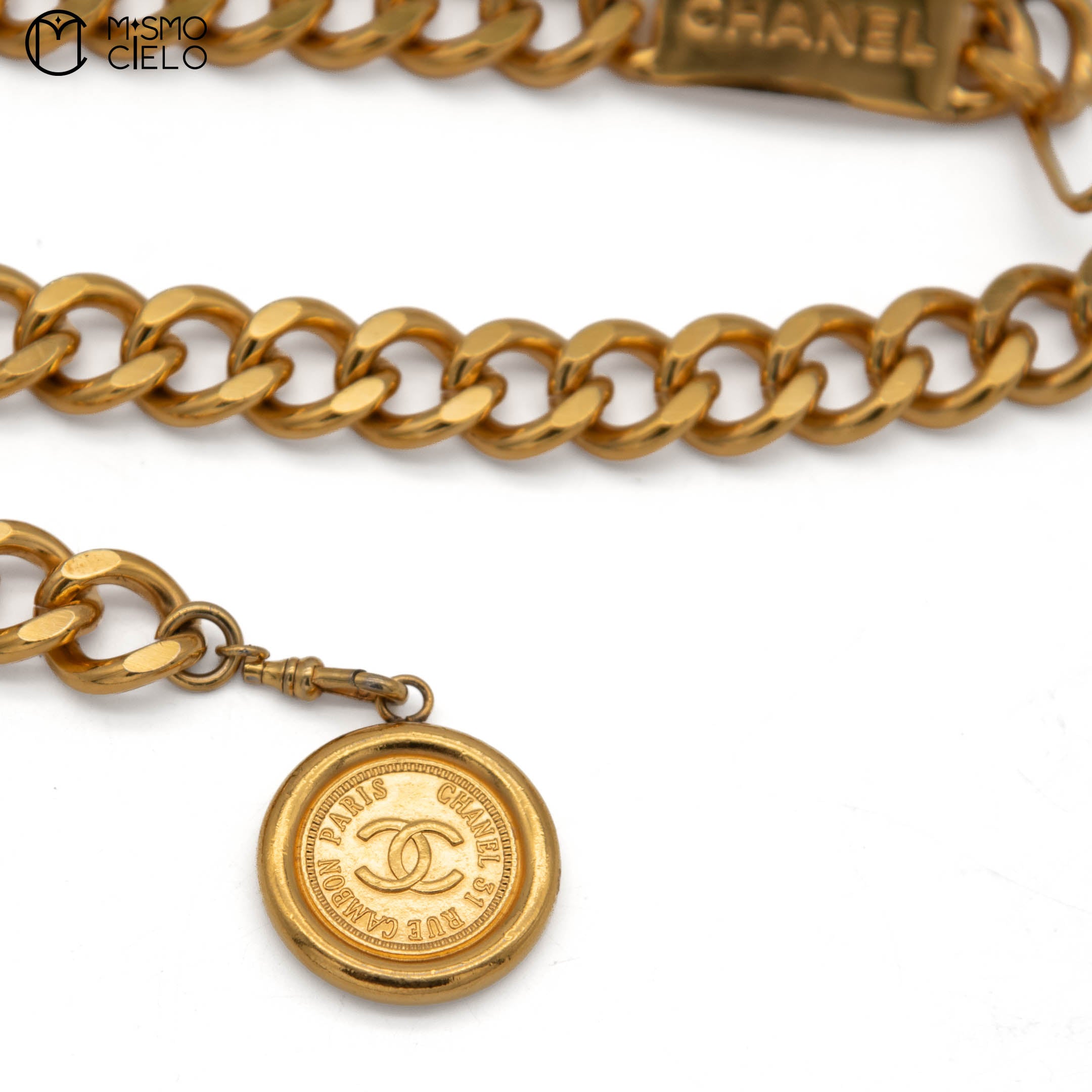 Coco Mark Chain Belt