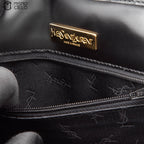 Cassandre Crocodile Embossed Utility Bag with Front Pockets