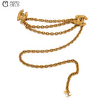 Double Coco Mark Matelassé Chain Belt *