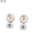 Coco Silver Mirror Earrings