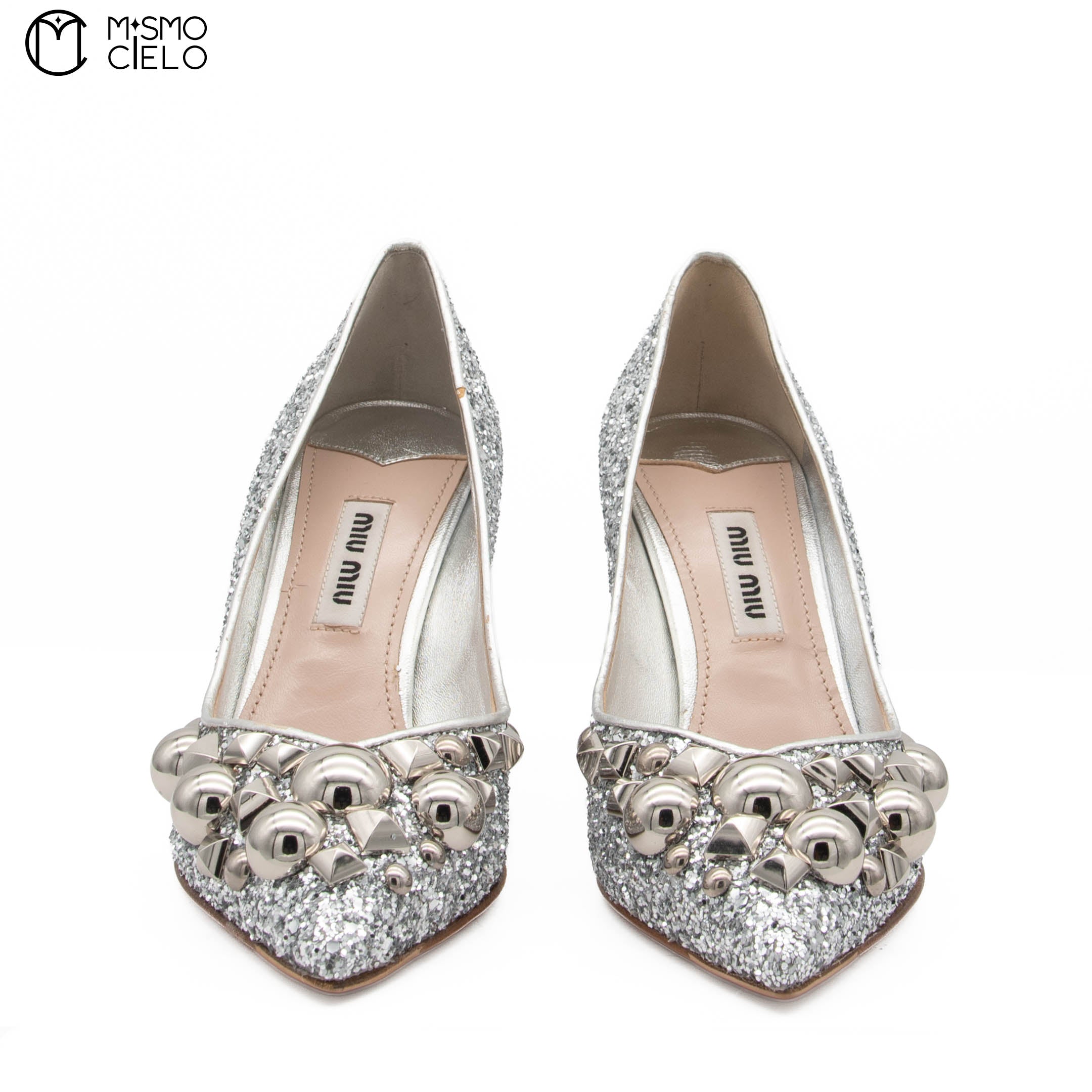 Glitter Pumps Size 34 *