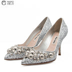 Glitter Pumps Size 34 *