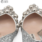 Glitter Pumps Size 34 *